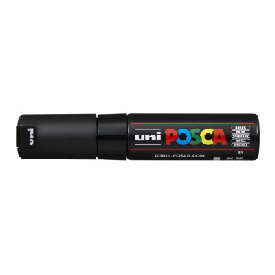Dekormarker 8mm, Uni Posca PC-8K fekete