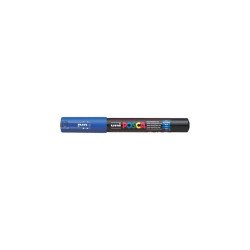 Dekormarker 0,7-1mm, Uni Posca PC-1M kék Dekormarker Uni