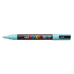 Dekormarker 0,9-1,3mm, Uni Posca PC-3M tengerzöld Dekormarker Uni
