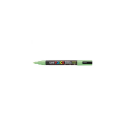 Dekormarker 0,9-1,3mm, Uni Posca PC-3M világoszöld Dekormarker Uni