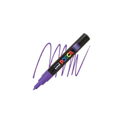 Dekormarker 0,7-1mm, Uni Posca PC-1M lila