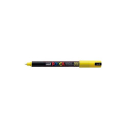 Dekormarker 0,7-1mm, Uni Posca PC-1M sárga Dekormarker Uni
