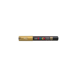 Dekormarker 0,7-1mm, Uni Posca PC-1M arany Dekormarker Uni