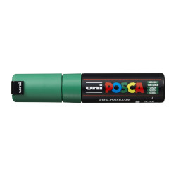 Dekormarker 8mm, Uni Posca PC-8K zöld Dekormarker Uni