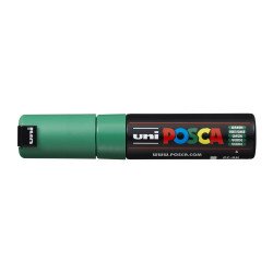 Dekormarker 8mm, Uni Posca PC-8K zöld Dekormarker Uni
