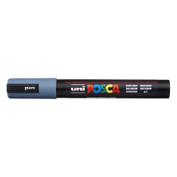 Dekormarker 1,8-2,5mm, Uni Posca PC-5M szürke Dekormarker Uni