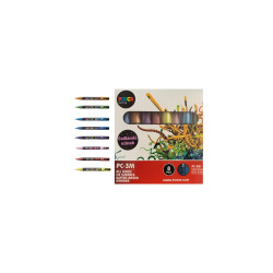 Dekormarker 0,9-1,3mm, Uni Posca PC-3M 8 db-os készlet, csillámló Dekormarker Uni