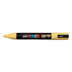 Dekormarker 1,8-2,5mm, Uni Posca PC-5M szalmasárga