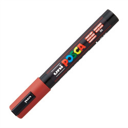 Dekormarker 1,8-2,5mm, Uni Posca PC-5M rubint piros Dekormarker Uni