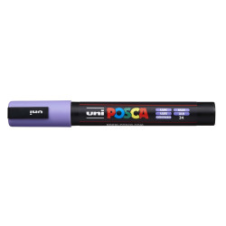 Dekormarker 1,8-2,5mm, Uni Posca PC-5M halványlila Dekormarker Uni