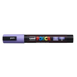 Dekormarker 1,8-2,5mm, Uni Posca PC-5M halványlila Dekormarker Uni