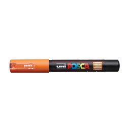 Dekormarker 0,7-1mm, Uni Posca PC-1M narancs Dekormarker Uni