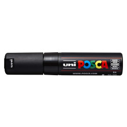 Dekormarker 4,5-5,5mm, Uni Posca PC-7M fekete
