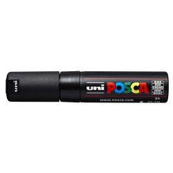 Dekormarker 4,5-5,5mm, Uni Posca PC-7M fekete Dekormarker Uni