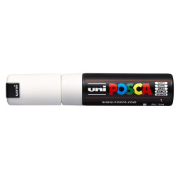 Dekormarker 4,5-5,5mm, Uni Posca PC-7M fehér Dekormarker Uni