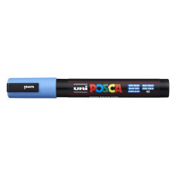 Dekormarker 1,8-2,5mm, Uni Posca PC-5M égszínkék Dekormarker Uni