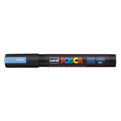 Dekormarker 1,8-2,5mm, Uni Posca PC-5M metál kék Dekormarker Uni