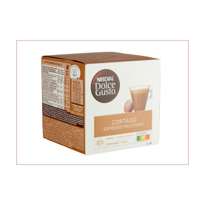 Kávékapszula, Nescafé Dolce Gusto Cortado 16db kapszula