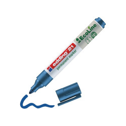 Alkoholos marker 1,5-3mm, Edding 21 EcoLine kék Író- irodaszer, papíráru Edding