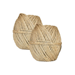 Kötözőzsineg kender vastag 2x200 g. 2/0,40 Bluering® Javítás, ragasztás, csomagolás Bluering