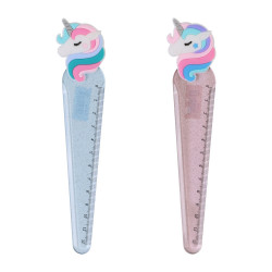 Vonalzó, 13 cm, Unikornis, 20 db/display Nebulo Író- irodaszer, papíráru Nebulo