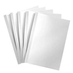 Hőkötő borító, A4, 1,5mm, 10lapig 50 db/doboz, Bluering® fehér Irodatechnika, kellékei Bluering