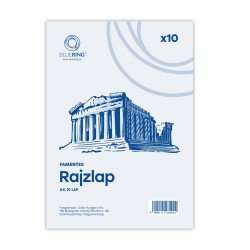 Rajzlap A4, famentes fóliázva Bluering® 10 ív/csomag, Író- irodaszer, papíráru Bluering