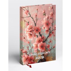 Tanári határidőnapló A5, műbőr 150mmx210mm, fehér lapokkal lótusz 2026/2027 Realsystem Író- irodaszer, papíráru Realsystem