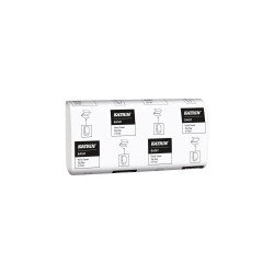 Kéztörlő 1 rétegű Z hajtogatott 250 lap/csomag 23,2 × 22,9 cm 20 csomag/karton Katrin_362200 kék