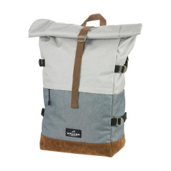 Hátizsák ergonomikus Light Grey & Grey Roll Top by Walker Gyermektáska, tornazsák Schneiders