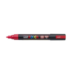 Dekormarker 1,8-2,5mm, Uni Posca PC-5M fluor piros