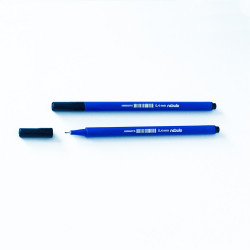 Rostirón, tűfilc 0,4mm, háromszög test Nebulo 722-B, fekete Író- irodaszer, papíráru Nebulo