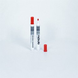 Táblamarker 2-3mm, kúpos Nebulo piros Író- irodaszer, papíráru Nebulo