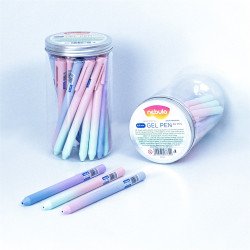 Zseléstoll, 0,5mm vegyes test szín, gradiens minták 30db/doboz Nebuló írásszín kék Író- irodaszer, papíráru Nebulo