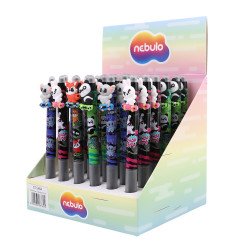 Zseléstoll radírozható, nyomógombos, deszkás állatok, 36 db/display Nebulo Író- irodaszer, papíráru Nebulo