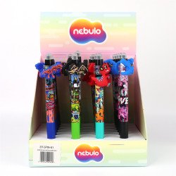 Zseléstoll radírozható, nyomógombos, mérges dino 24 db/display Nebulo Író- irodaszer, papíráru Nebulo