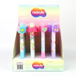Zseléstoll radírozható, nyomógombos, tavaszi csecsebere 24 db/display Nebulo Író- irodaszer, papíráru Nebulo
