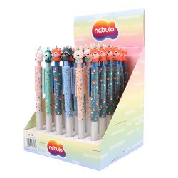 Nyomósirón, erdei állatok, 36db/display, Nebulo Író- irodaszer, papíráru Nebulo