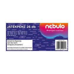 Játképénz csomag, Nebulo Író- irodaszer, papíráru Nebulo