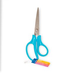 Olló 17cm, hegyes, ergonomikus, iskolai, Nebulo Irodatechnika, kellékei Nebulo