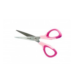 Olló 21cm, hegyes, ergonomikus, iskolai, Nebulo