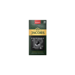 Kávékapszula, Nespresso kompatibilis Jacobs Espresso 12 Ristretto 10db/doboz Iroda üzemeltetés, munkavédelem Jacobs