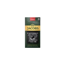 Kávékapszula, Nespresso kompatibilis Jacobs Espresso 12 Ristretto 10db/doboz Iroda üzemeltetés, munkavédelem Jacobs
