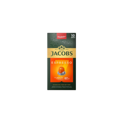 Kávékapszula, Nespresso kompatibilis Jacobs Espresso 7 Classico10 db kapszula