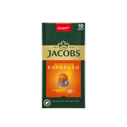 Kávékapszula, Nespresso kompatibilis Jacobs Espresso 7 Classico10 db kapszula