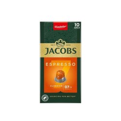 Kávékapszula, Nespresso kompatibilis Jacobs Espresso 7 Classico10 db kapszula