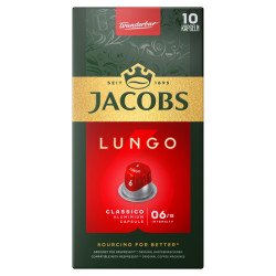 Kávékapszula, Nespresso kompatibilis Jacobs Lungo 6 Classico 10db kapszula