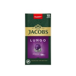 Kávékapszula, Nespresso kompatibilis Jacobs Lungo 8 Intenso 10db kapszula