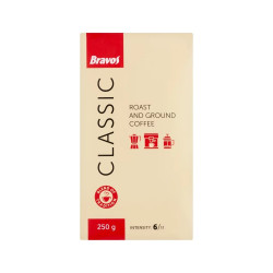 Kávé őrölt 250g Bravos Classic Iroda üzemeltetés, munkavédelem Bravos
