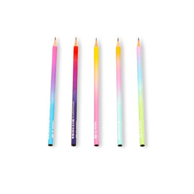 Grafitceruza HB, háromszögletű, 72 db/doboz, Nebulo, vegyes minták, Gradiens